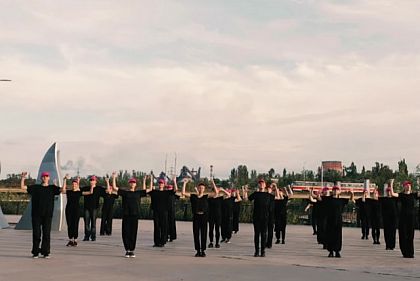 Кривой Рог занял третье место в Европейском танцевальном флешмобе