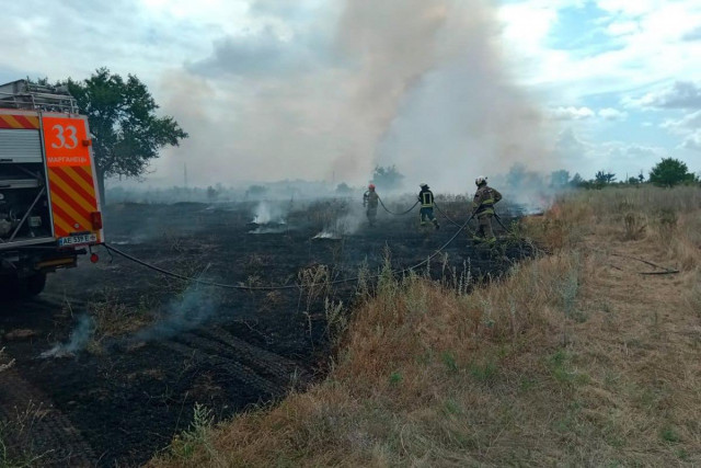 Утонул человек и произошло 236 пожаров: чрезвычайные происшествия Криворожья на прошлой неделе