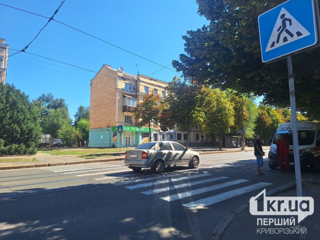 В Центрально-Городском Кривого Рога районе на пешеходном переходе сбили женщину