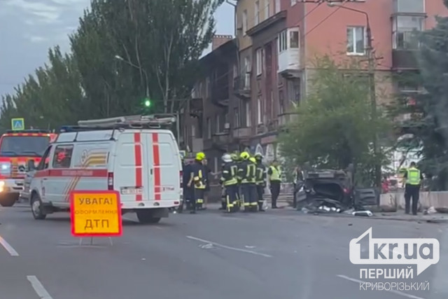 В Покровском районе Кривого Рога затруднено движение из-за ДТП