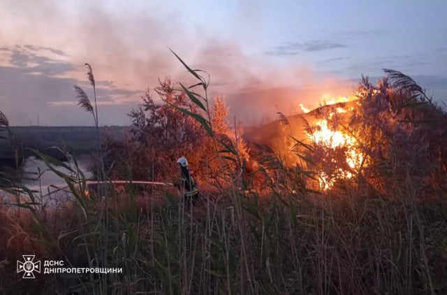 Надзвичайна пожежна небезпека в Кривому Розі триватиме до кінця місяця