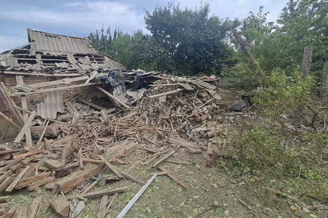 Пострадало 4 жителей и погибла домашняя птица: оккупанты атаковали Никопольщину