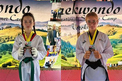 Криворожские спортсменки завоевали золото на соревнованиях по тхенвондо