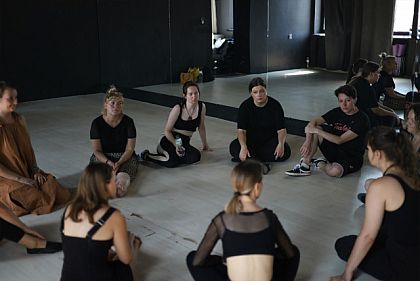 Криворожанки обучали молодых людей театральным техникам неформального образования