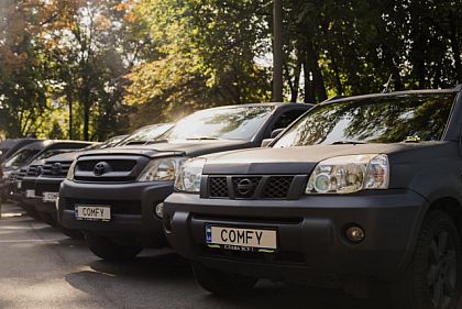 Предприниматели на Днепропетровщине приобрели 10 автомобилей для военных