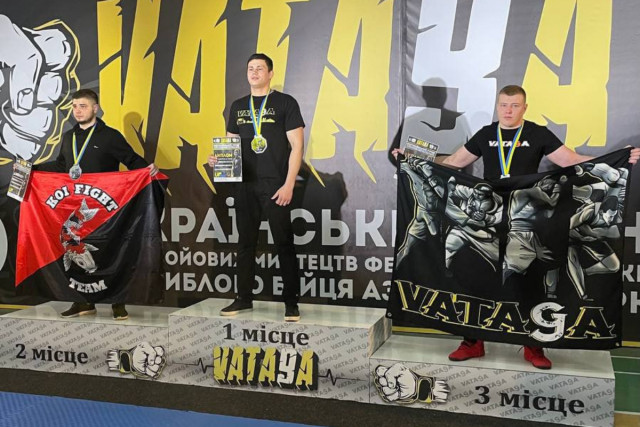 Патрульний з Дніпропетровщини Олег Корсаков переміг на турнірі бойових мистецтв