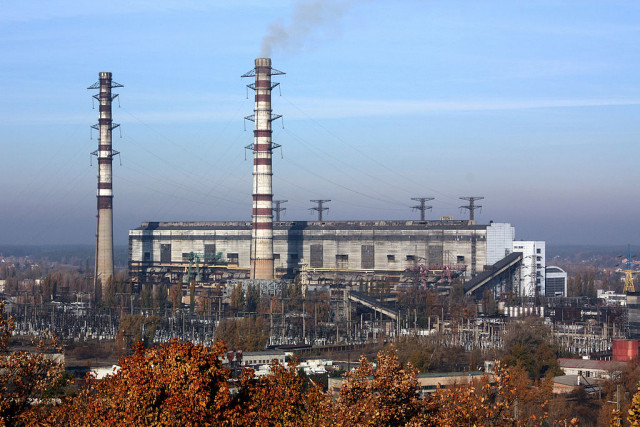 Россияне полностью разрушили Трипольскую ТЭС на Киевщине