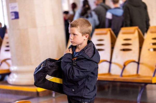 Дети из Днепропетровщины отправились на отдых в Киевскую область