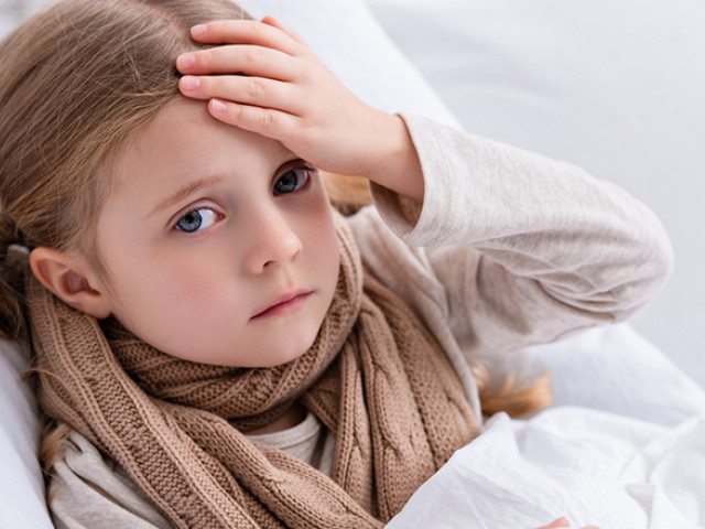 За прошедшую неделю 72,5 тысячи украинских детей заболели ОРВИ