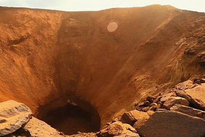 В Кривом Роге образовалась новая шахтная пропасть