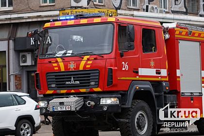Женщину спасли из пожара в Днепропетровской области