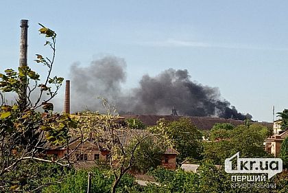 У Кривому Розі неподалік шахти Колачевського сталася пожежа