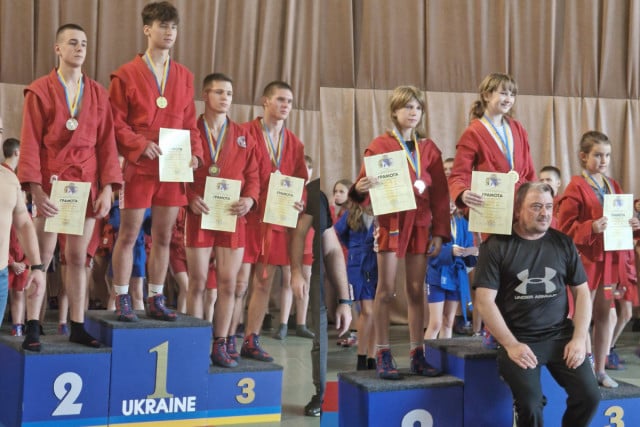 Криворізькі спортсмени вибороли 11 медалей на чемпіонаті з самбо