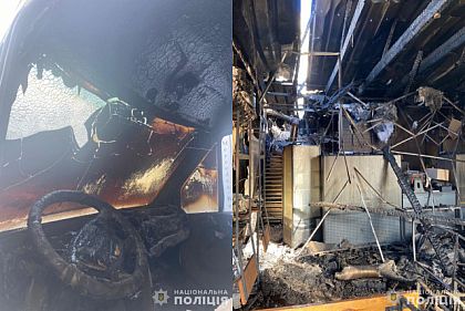 Несовершеннолетний парень на Днепропетровщине поджег автомобиль и торговые заведения