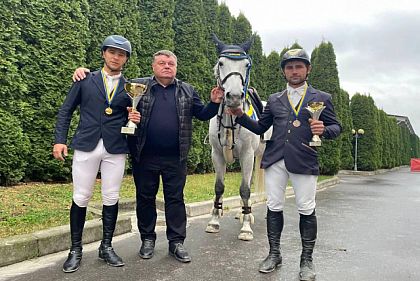 Спортсмены из Днепропетровщины завоевали 2 медали на Чемпионате Украины по конному спорту