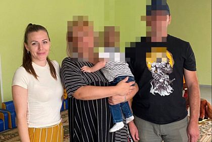 Ребенок лишенный родительской опеки нашел свою новую семью в Кривом Роге