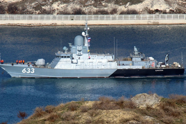 Силы обороны Украины уничтожили российский ракетный корабль «Циклон»