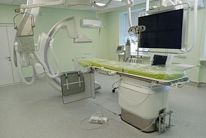 В Криворожской больнице установили современный ангиограф