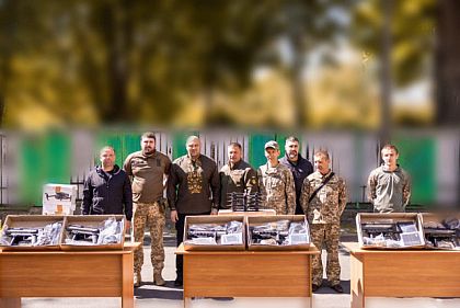 Бригаде криворожских военных передали дроны и гранатометы