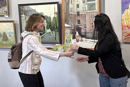 В Кривом Роге наградили победителей конкурса-пленэра «Парки и скверы города. Непокоренная весна 2024»