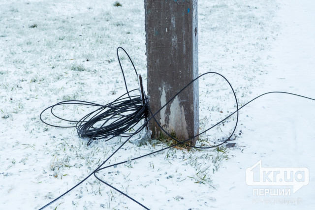 У деяких населених пунктах Криворіжжя відсутнє електропостачання