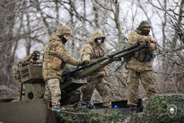 На Мар`їнському напрямку Сили оборони відбили 15 атак окупантів