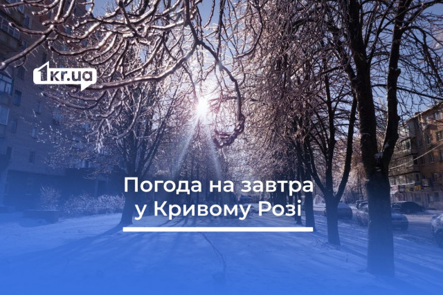 Ясно та зі снігом: погода у Кривому Розі 16 січня