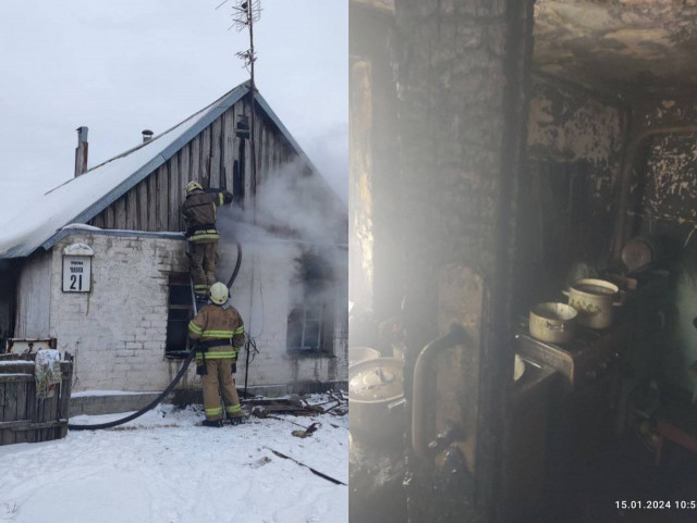 У Криворізькому районі рятувальники загасили пожежу у приватному будинку