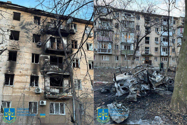 В результате вражеских обстрелов Одессы ранены мирные жители