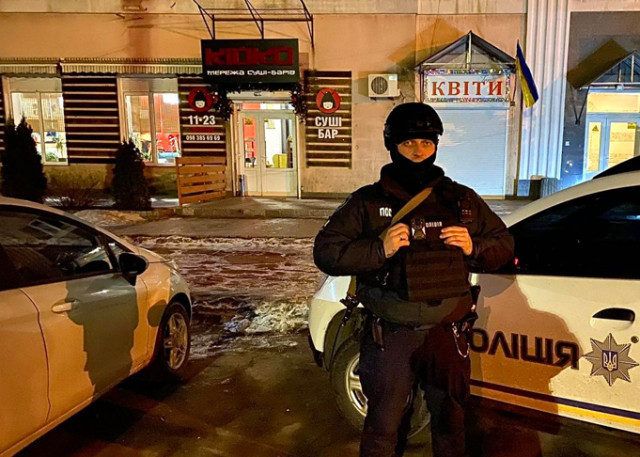 В Кривом Роге полиция задержала хулигана в суши-баре