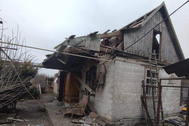 Обломки сбитой ракеты на Днепропетровщине повредили дома — Лысак