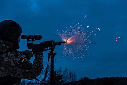 В течение суток на фронте произошло 50 боевых столкновений
