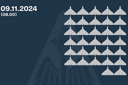 Сколько вражеских БпЛА сбила наша ПВО ночью 9 ноября