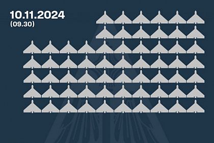 Россия атаковала Украину 145 воздушными целями: сколько удалось сбить
