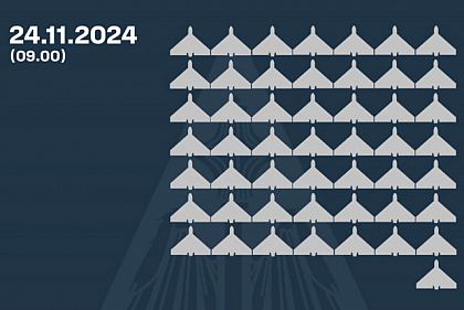 Сколько вражеских дронов уничтожила наша ПВО в ночь на 24 ноября