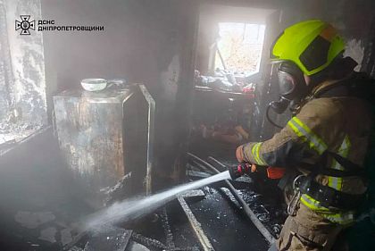 На Днепропетровщине в пожаре погиб мужчина
