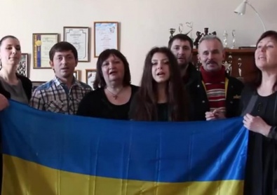 В музыкальной школе Кривого Рога записали видео-обращение к украинским солдатам в АР Крым