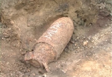 В Широковском районе обнаружили артиллерийский снаряды времен Второй Мировой войны