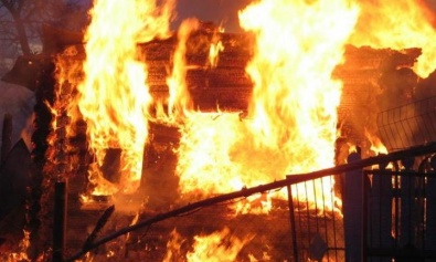 Сегодня утром в Кривом Роге горел частный дом. Два человека сгорели заживо
