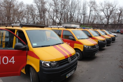 ОАО «Криворожгаз» приобрело 5 автомобилей для службы 104