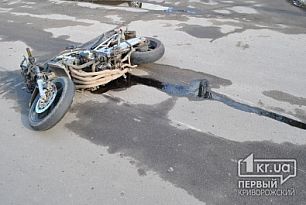 Очередное ДТП с участием мотоциклиста