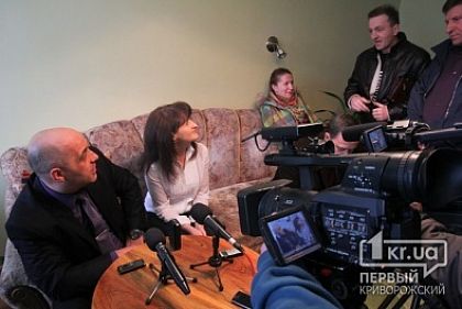 Новоназначенный начальник УВД Кривого Рога пригласил журналистов к себе домой