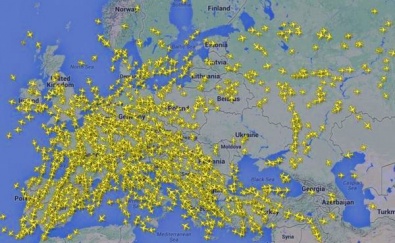 Теперь все самолеты облетают Украину (КАРТА)