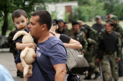 Более 70 тысяч жителей Украины покинули восток страны