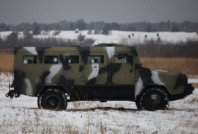 Сделано в Украине: боевой Бронеавтомобиль Kozak-2014 отправится в зону АТО