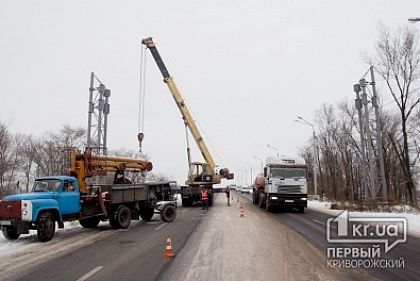 На въезде в Кривой Рог устанавливают информационно-имиджевую стелу