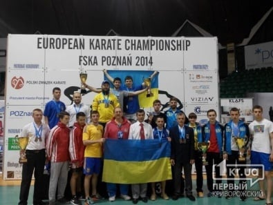 Криворожанин завоевал третье место на Чемпионате Европы по традиционному каратэ