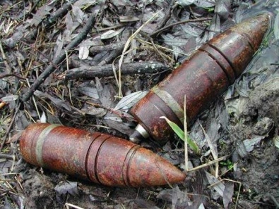 В Криворожском районе спасатели выявили и обезвредили снаряды времен войны