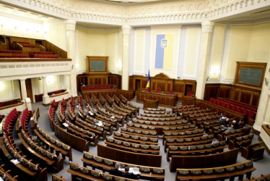 Рада не поддержала обращение к президенту о введении военного положения