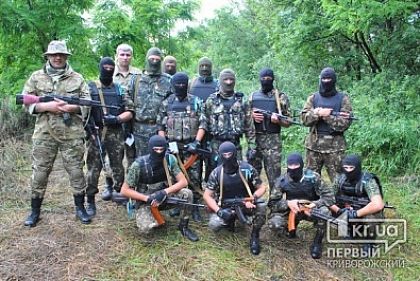 Миссия Кривого Рога в зону АТО: Бойцы благодарны